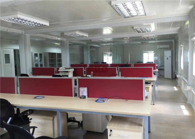 2 Storey Mobile Office Containers Easy Installation Profile Steel Frame