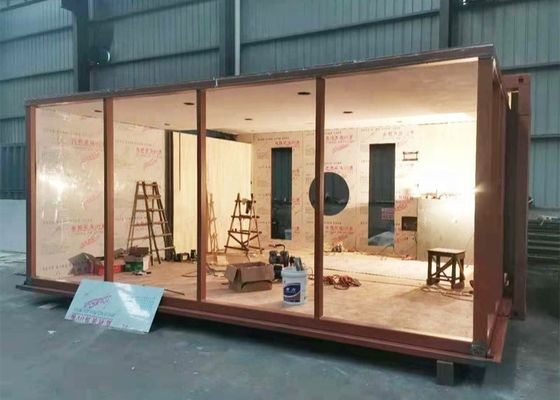20 HC Prefabricated Luxury Expandable Shipping Container House