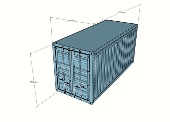 Pops Open 20 GP Prefabricated Collapsible Container House