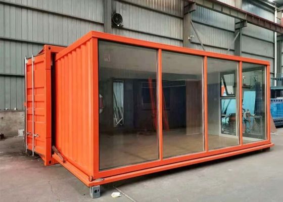 Electric 20hc Expansion Container House With Rock Wool Insulation Board