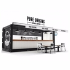 Prefabricated 20 Ft Container Refitted Coffee Shop
