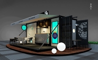 20HC Expandable Shipping Container House Prefabricated Commercial Coffee Shop