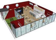 40ft Prefabricated Composite Steel Shipping Container Homes