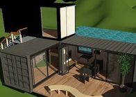 20HC Villa Economical Prefabricated Shipping Container Homes
