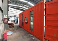 20 HC Orange Modern Style Expandable Shipping Container House