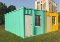 Galvanized Steel Prefab Office Container 20GP For Living House