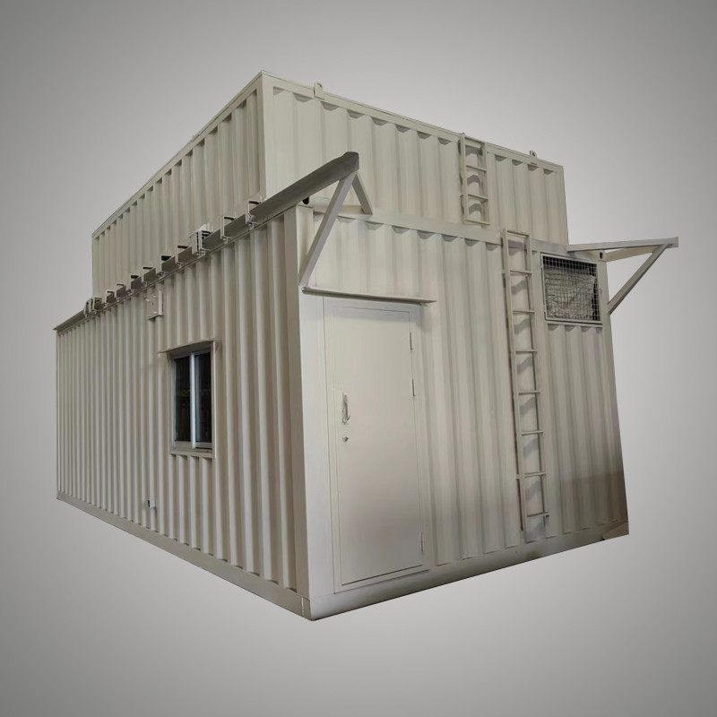 Custom Size Pvc Floor Prefab Shipping Container House Electrical Equipment Special Case