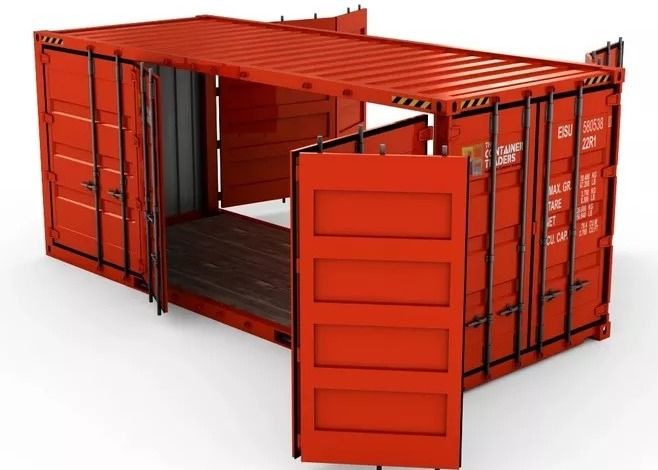 Mobile Warehouse 20ft Prefab Storage Container House