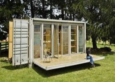 Side Opening 20ft Prefabricated Outdoor Container House