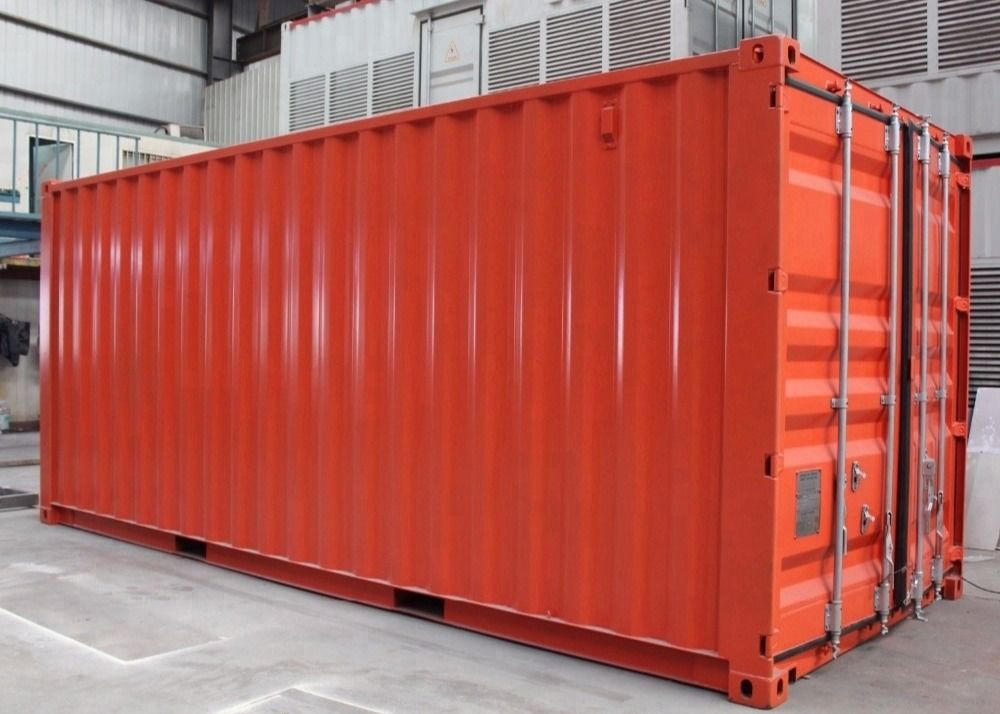 Steel Red Shell 20 Hc Prefab Shipping Container House
