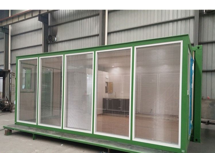 Used Luxury Prefabricated 20ft PVC Expandable Container With Bathroom