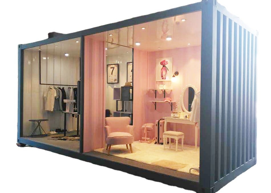 Mobile Hotel Prefab Shipping Container House 20FT For Dormitory