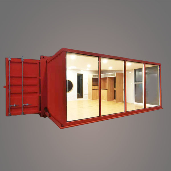 20 HC Custom Expandable Shipping Container House For Book Bedroom